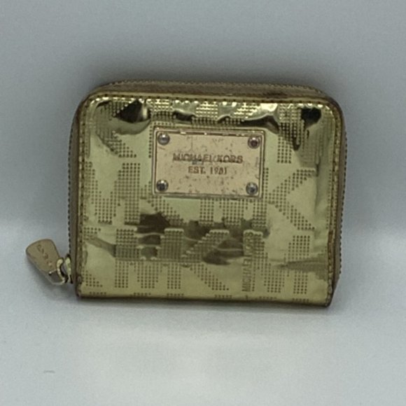 Michael Kors Zippered Bilfold Wallet - Picture 1 of 8